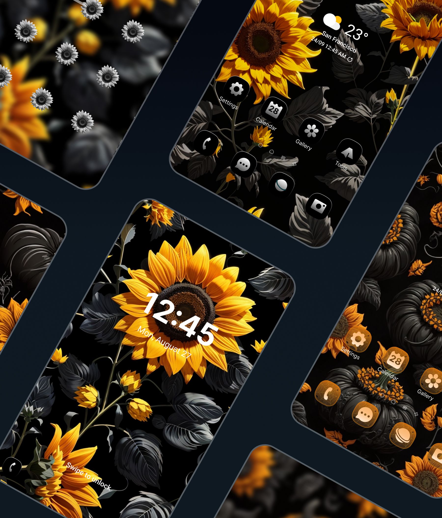 Samsung Galaxy Store Sunflower Collection